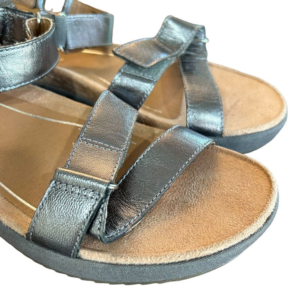 Vionic Silver Sandals With Cushioned Footbed - image 6
